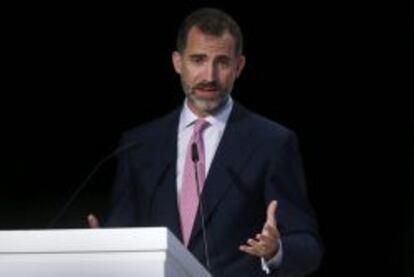 El Rey Felipe VI en la clausura de la 25 asamblea de CEAL.