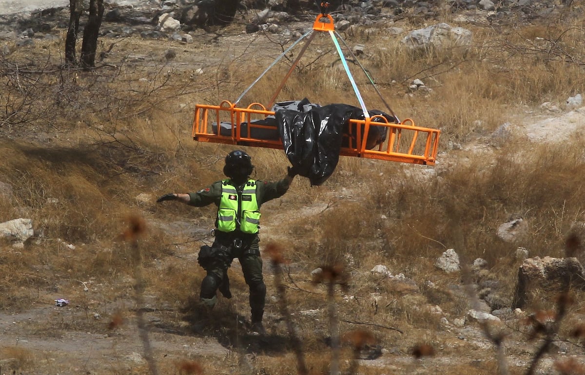Autoridades confirman que los cuerpos encontrados en la quebrada son de los desaparecidos del centro de llamadas de Jalisco Autoridades confirman que los cuerpos encontrados en la quebrada son de los desaparecidos del centro de llamadas de Jalisco