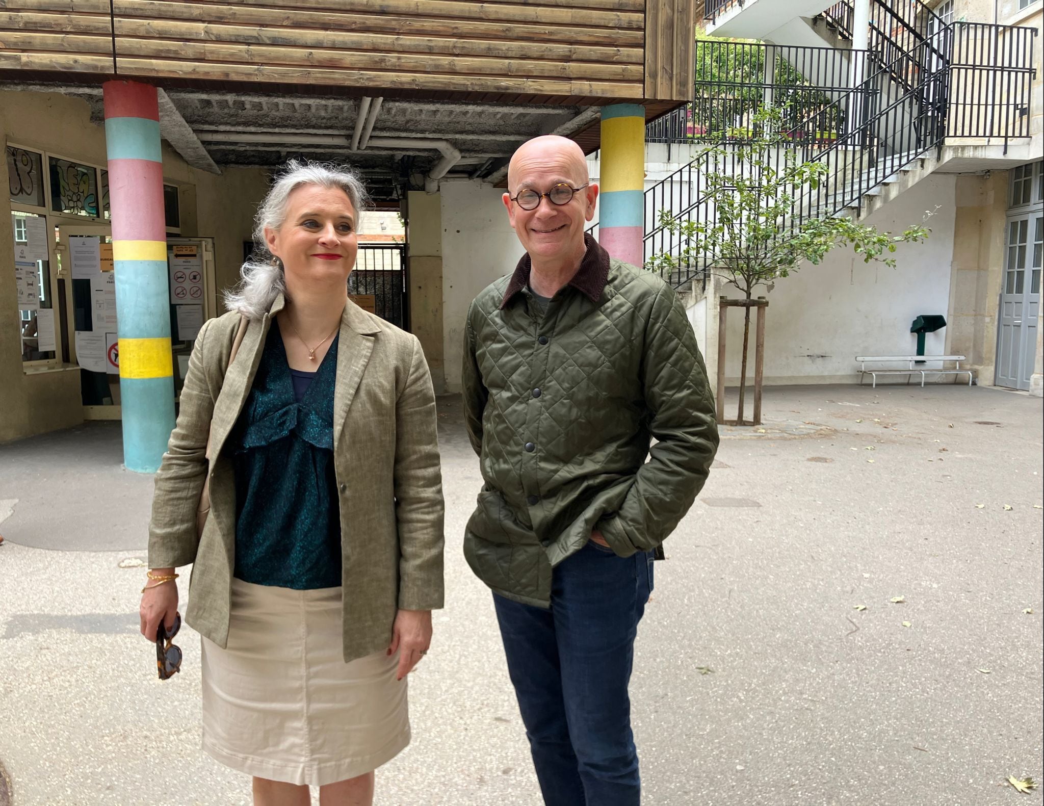 Electores / Dominique y François Houlle (58 y 63 años): “Queremos más orden y seguridad”. Sara González
