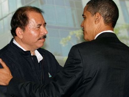 Ortega, con Obama en una imagen de archivo.