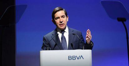 El presidente de BBVA, Carlos Torres Vila. 