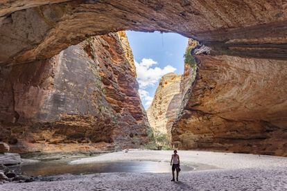 Cathedral Gorge, en el parque nacional de Purnululu, en Australia.
