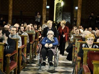 Neus Català, última superviviente del campo de concentración nazi de Ravensbrück.