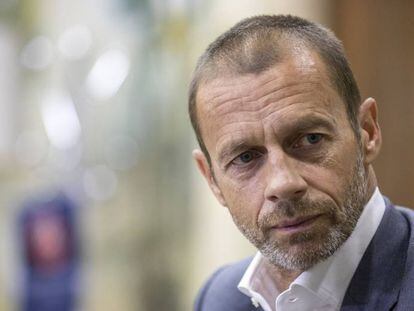 Aleksander Ceferin, presidente de la UEFA