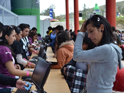 Participantes en una edición de Campus Party en Quito (foto: Distrogeek)