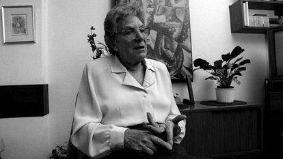 Maria Salvo, en una imagen de 1999.