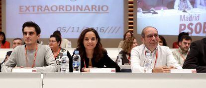 Comite regional extraordinario del PSOE de Madrid.