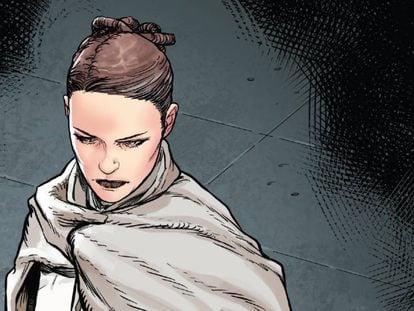 Padme Amidala en el tebeo 'Star Wars: Darth Vader'.