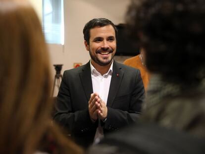 El diputado de Izquierda Unida Alberto Garzón.