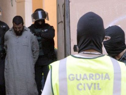 Mustafa Al Lal Mohamed, detenido en Melilla en mayo.