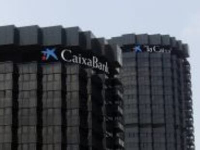 Sede de CaixaBank, en Barcelona.