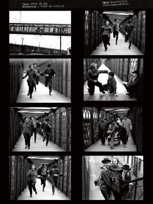 Negativos de la fotos tomadas para la cinta 'Jules y Jim'.