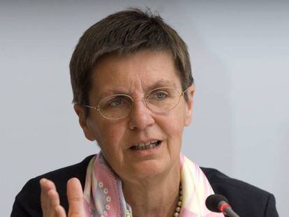 Elke Konig, presidenta de la Junta &Uacute;nica de Resoluci&oacute;n bancaria europea.