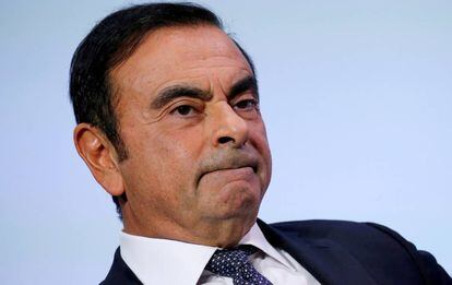Carlos Ghosn, el pasado 1 de octubre en París.
