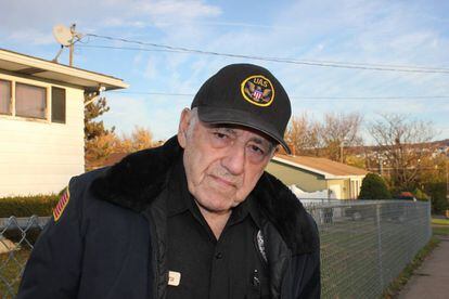 Albert Ventura, de 93 a&ntilde;os, en su ciudad natal, Scranton (Pensilvania).