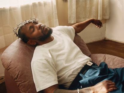 El músico Kendrick Lamar en una imagen promocional.