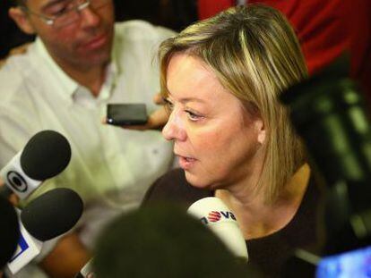 La portavoz de Michael Schumacher, Sabine Kehm.