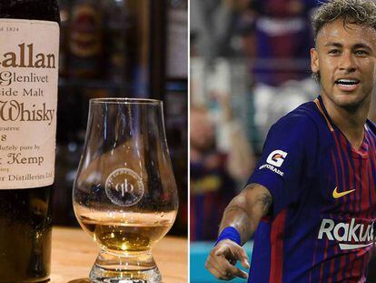 Neymar costó lo mismo que 25.227 chupitos del whisky más caro del mundo