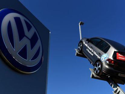 Fábrica de Volkswagen en Dusseldorf (Alemania).