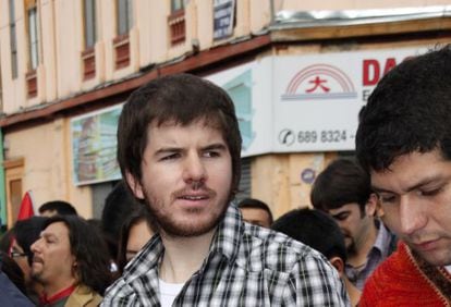 Giorgio Jackson, líder estudiantil chileno.