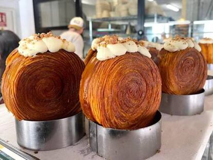 Los New York Roll de la panadería madrileña Novo Mundo.