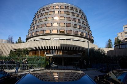 Imagen de recurso de la sede del Tribunal Constitucional en Madrid