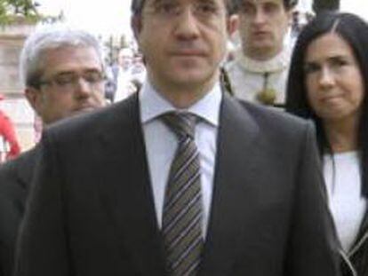 Juan José Ibarretxe, Arantza Quiroga y Patxi López