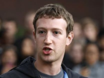 El presidente de Facebook, Mark Zuckerberg.