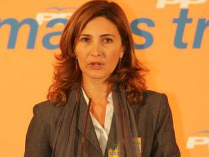 La vicesecretaria de Territorio del PP, Alicia Martínez.