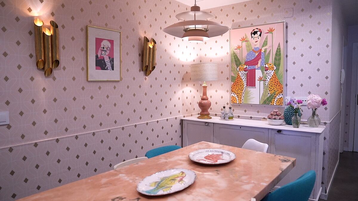 Engancharse al color: visitamos la casa de la diseñadora de interiores ...
