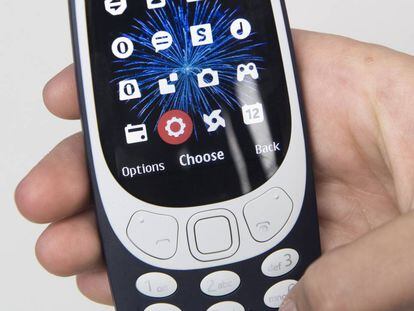 Nueva versión del modelo 3310 de Nokia.