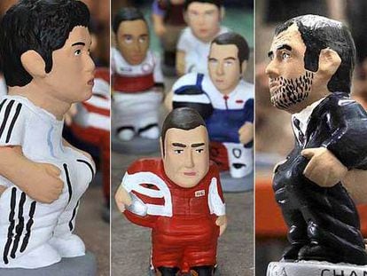 Ronaldo, Ibrahimovic, Xavi, Federer y Alonso se visten de 'caganers'