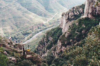 El geoparque de Cataluña Central se despliega en torno al macizo de Montserrat.