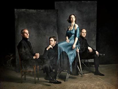 El Cuarteto Casals, en una foto promocional.