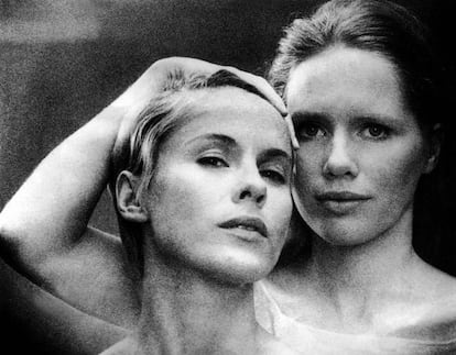 Bibi Andersson y Liv Ullmann en 'Persona'.