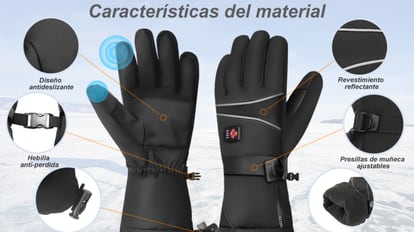 Guantes Calefactables Eléctricos Para Mujer, Calefactoras