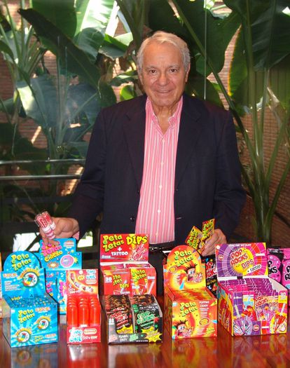 Ramón Escolá, creador del caramelo junto con su extensa gama de variedades