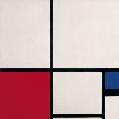 Piet Mondrian, &#039;Composici&oacute;n de colores&#039;, (1931), &oacute;leo sobre lienzo