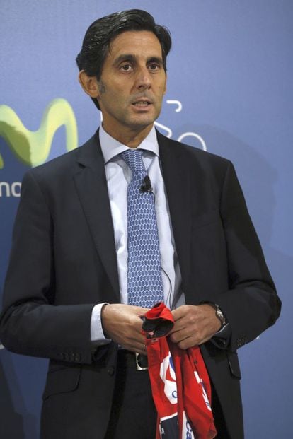 El presidente ejecutivo de Telefónica, José María Álvarez-Pallete.