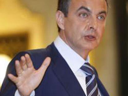 Zapatero en uno de los últimos debates sobre el estado de la nación