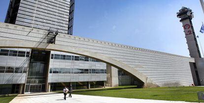 Centro de producción de la Radio Televisión Valenciana (Canal 9) en Burjassot (Valencia).