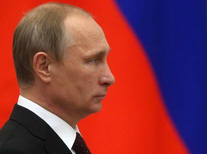 Vlad&iacute;mir Putin, el 31 de julio en el Kremlin.