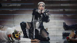 Madonna, el pasado mayo en Tel Aviv, durante su actuación en Eurovisión.