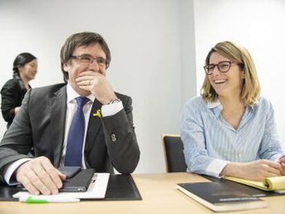 Junqueras urge a los independentistas a formar gobierno tras la decisión de Junts per Catalunya de volver a proponer a Puigdemont