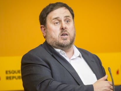 El futuro vicepresidente de la Generalit, Oriol Junqueras