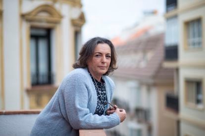 The lawyer Inmaculada Gálvez, in Malaga, this December.