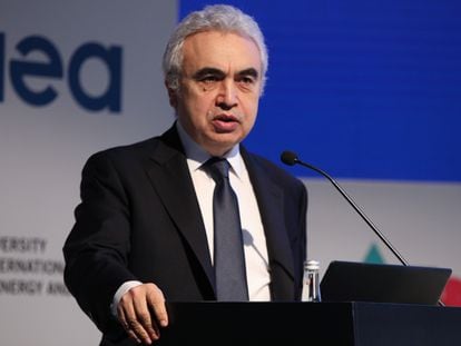 El director de la Agencia Internacional de la Energía (IEA), Fatih Birol, en una acto en Estambul (Turquía) en 2019.