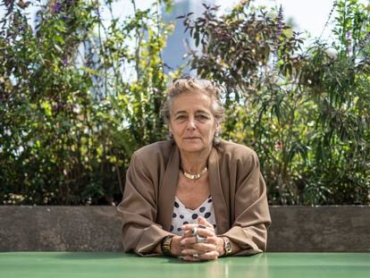 Françoise Mouly, directora de arte en 'The New Yorker', durante su visita a Ciudad de México, el 3 de agosto de 2022.