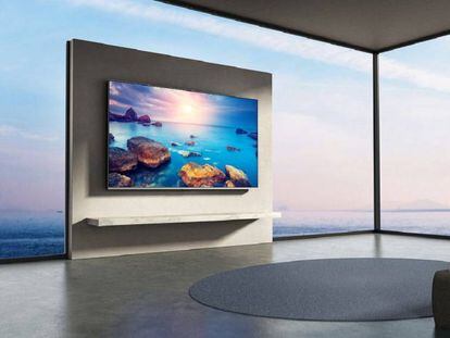 Diseño de la Xiaomi Mi TV Q1E