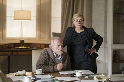 Fotograma de la serie ‘Succession’ que narra las disputas familiares por el control de sus empresas.